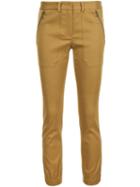 Veronica Beard Zipped Slim Fit Trousers