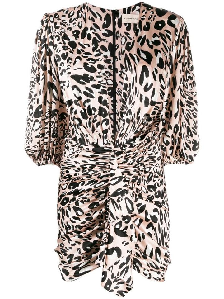 Alexandre Vauthier Leopard-print Dress - Pink