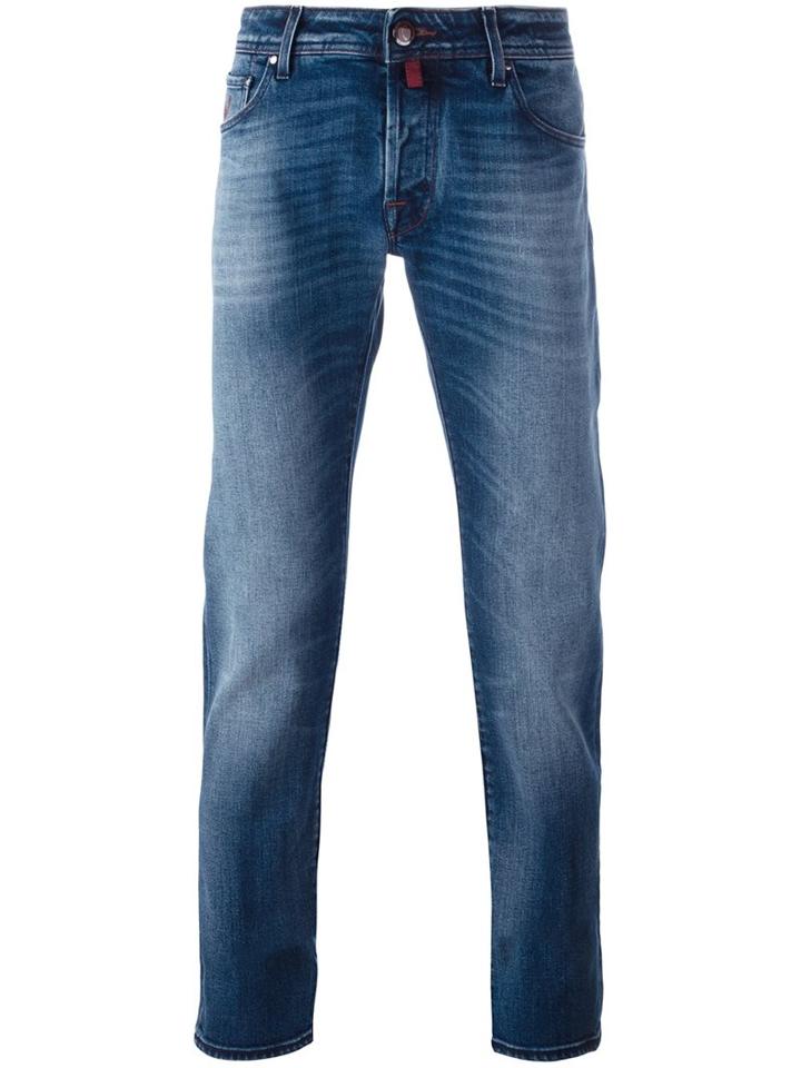 Jacob Cohen 'comfort' Jeans, Men's, Size: 34, Blue, Cotton/spandex/elastane