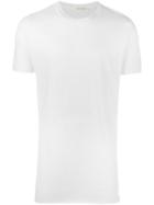 Isabel Benenato Double Collar T-shirt, Men's, Size: Large, White, Cotton
