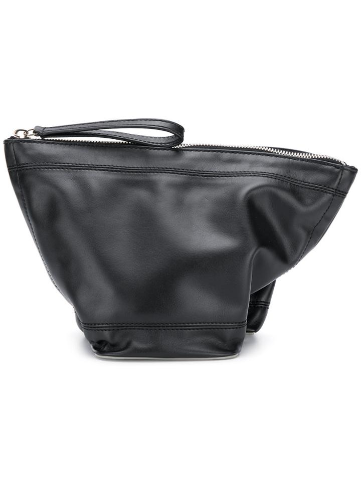 Paco Rabanne Wristlet Clutch Bag - Black