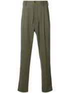 Vivienne Westwood Pleated Trousers - Green