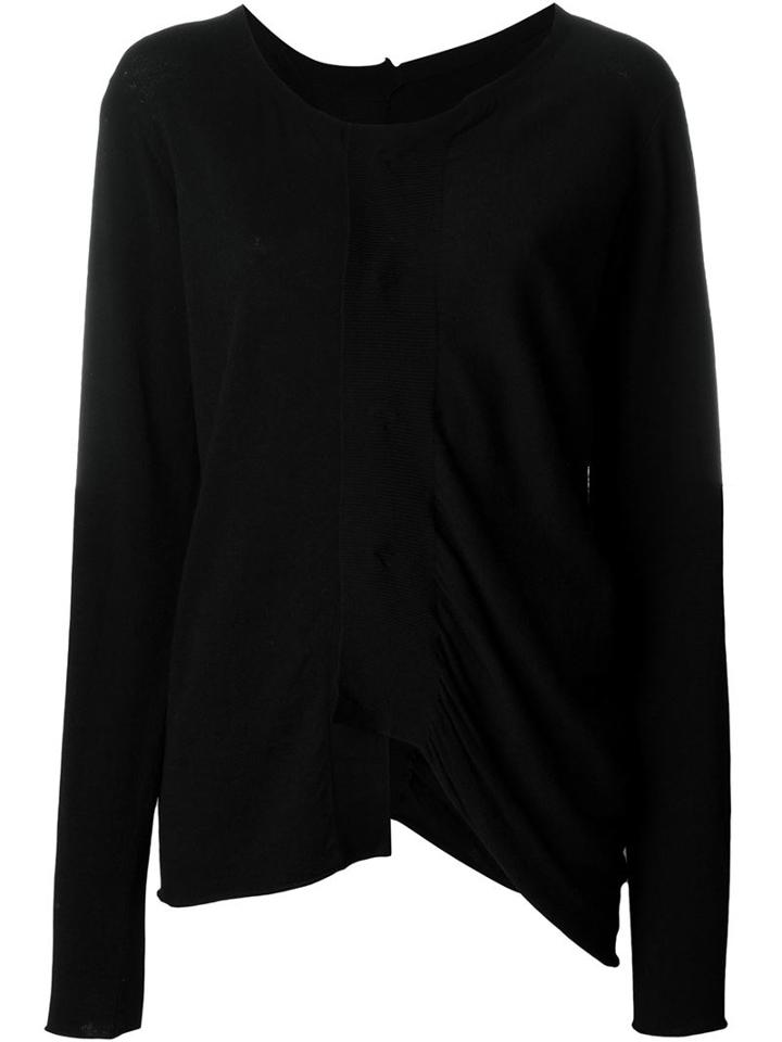 Yohji Yamamoto Asymmetric Jumper