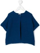 Il Gufo - Ribbed Cardigan - Kids - Cotton - 6 Yrs, Blue