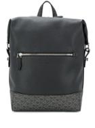 Salvatore Ferragamo Dynamo Gancini Backpack - Black