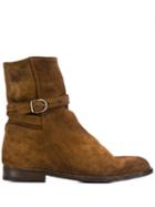 Pantanetti Side Buckle Boots - Brown
