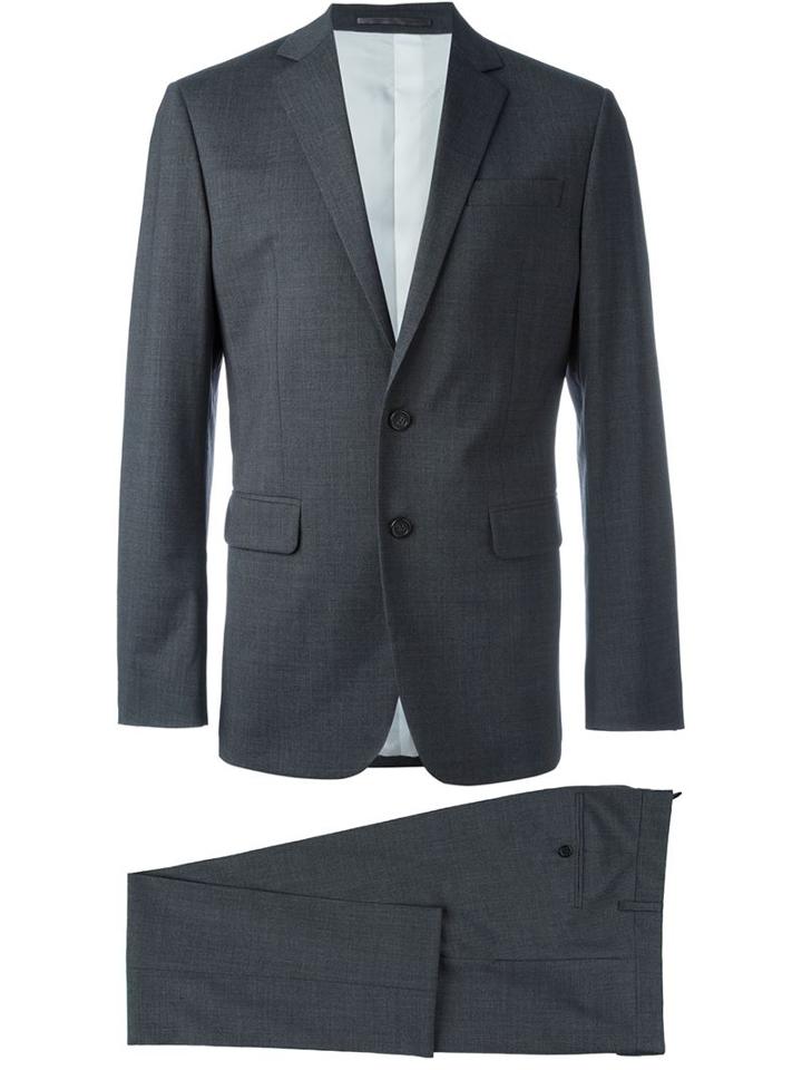 Dsquared2 Classic Two-piece Suit, Men's, Size: 46, Grey, Cotton/elastodiene/viscose/cotton