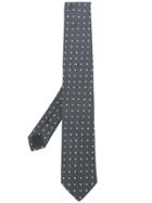 Prada Micro-printed Tie - Grey