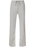 Onia - Collin Drawstring Trousers - Men - Linen/flax - L, Nude/neutrals, Linen/flax