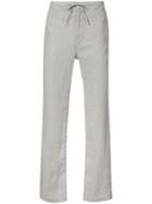 Onia - Collin Drawstring Trousers - Men - Linen/flax - L, Nude/neutrals, Linen/flax