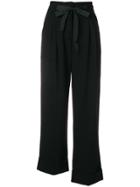 Irina Schrotter Asymmetric Trousers - Black