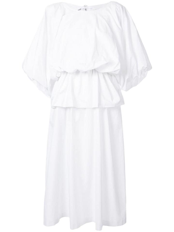 Goen.j Voluminous Shape Dress - White
