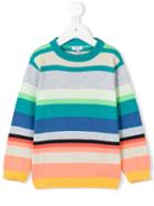 Knot - Striped Sweater - Kids - Cotton - 10 Yrs, Green