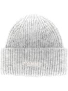 Tommy Hilfiger Knitted Beanie Hat - Grey