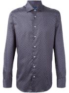 Etro Micro Pattern Shirt, Men's, Size: 40, Cotton