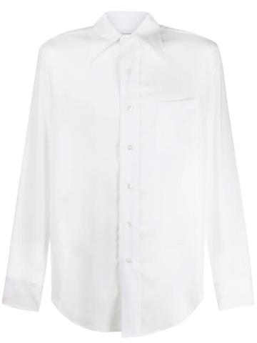 Ernest W. Baker Flare Collar Shirt - White