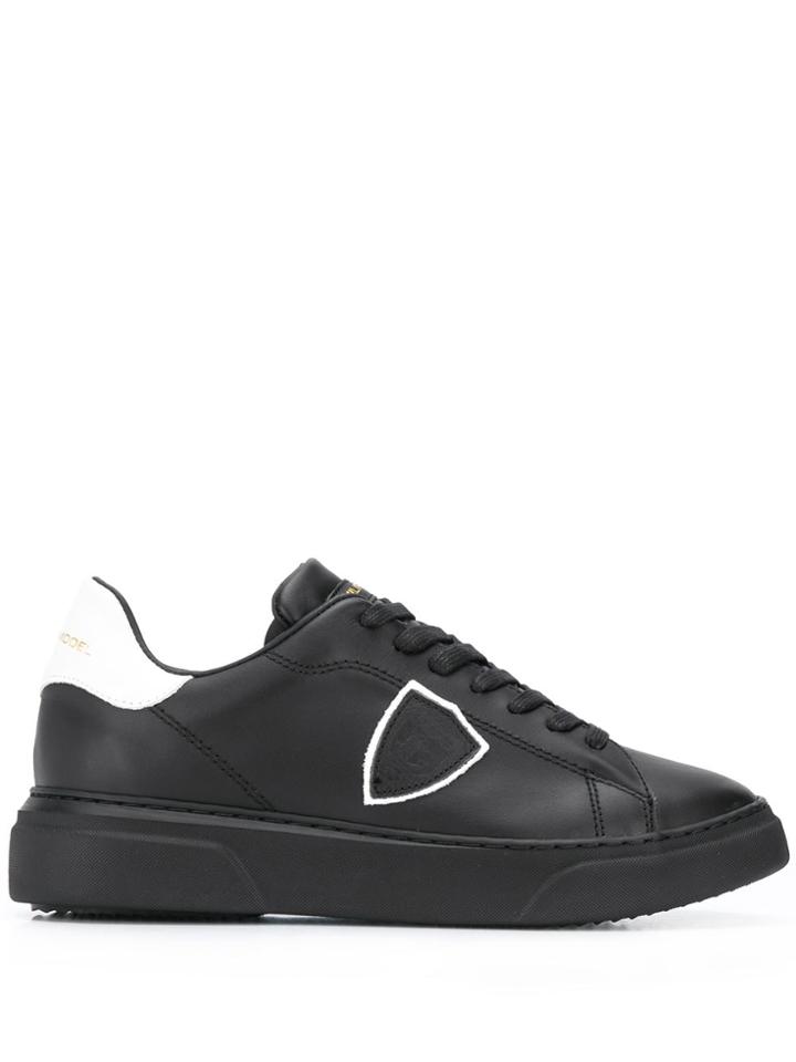Philippe Model Donna Monochrome Sneakers - Black