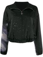 Pinko Galaxy Print Track Jacket - Black