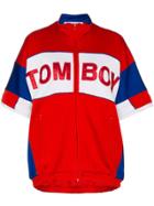 Filles A Papa Tomboy Marvin Cotton-blend Track Jacket - Red