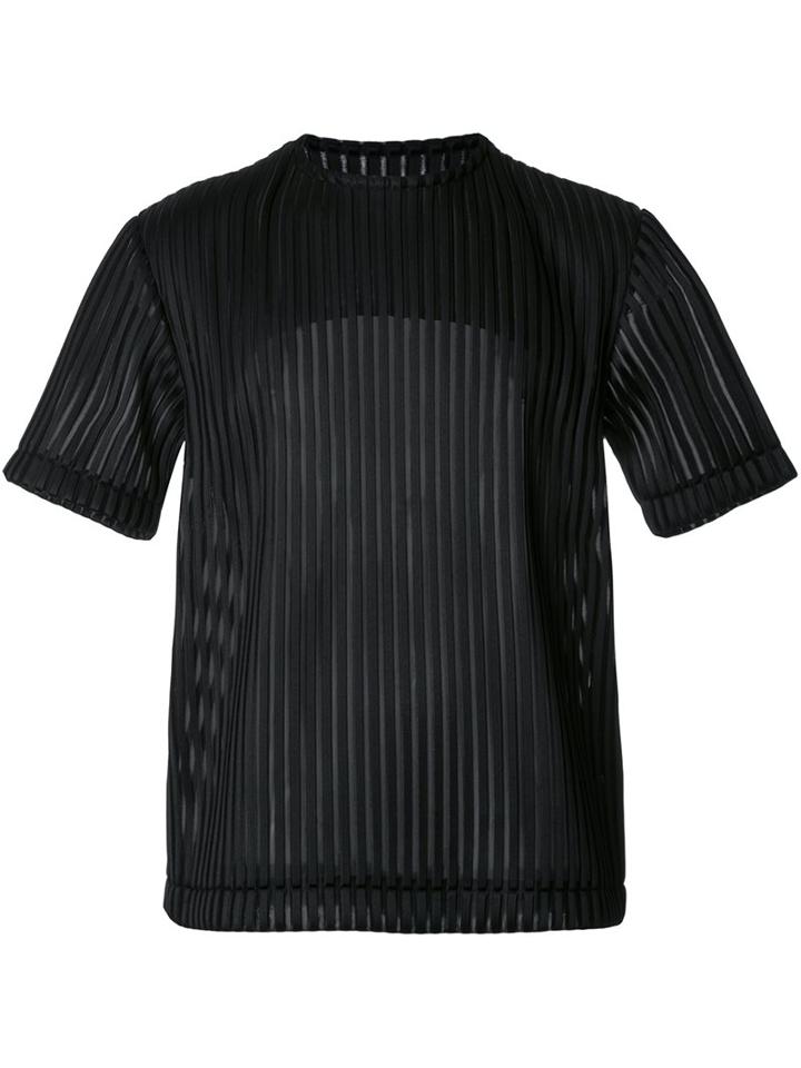 Matthew Miller Sheer Ribbed T-shirt