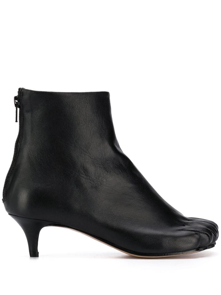 Mm6 Maison Margiela Stivaletto Boots - Black