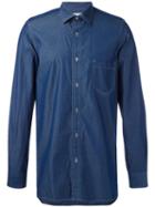 Paul Smith Denim Shirt, Men's, Size: Xl, Blue, Cotton