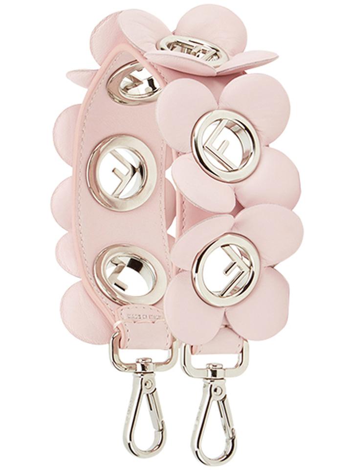 Fendi Mini Strap You Bag Strap - Pink & Purple