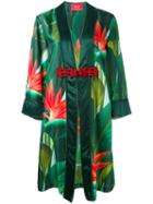 F.r.s For Restless Sleepers Prometeo Coat, Women's, Green, Silk