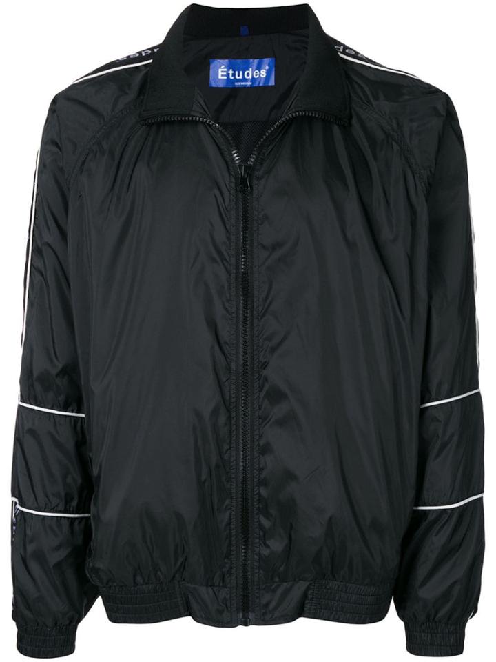 Études Logo Strap Track Jacket - Black
