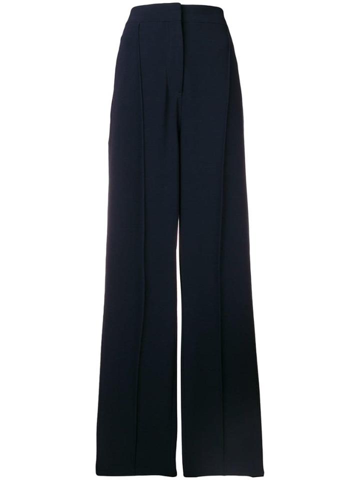 Brag-wette Classic High-waisted Trousers - Blue