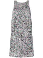 Emporio Armani Sleeveless Glitter Dress - Multicolour