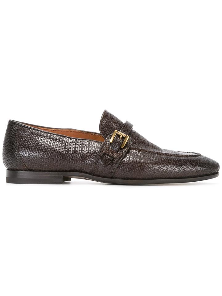 Silvano Sassetti Buckle Loafers - Brown