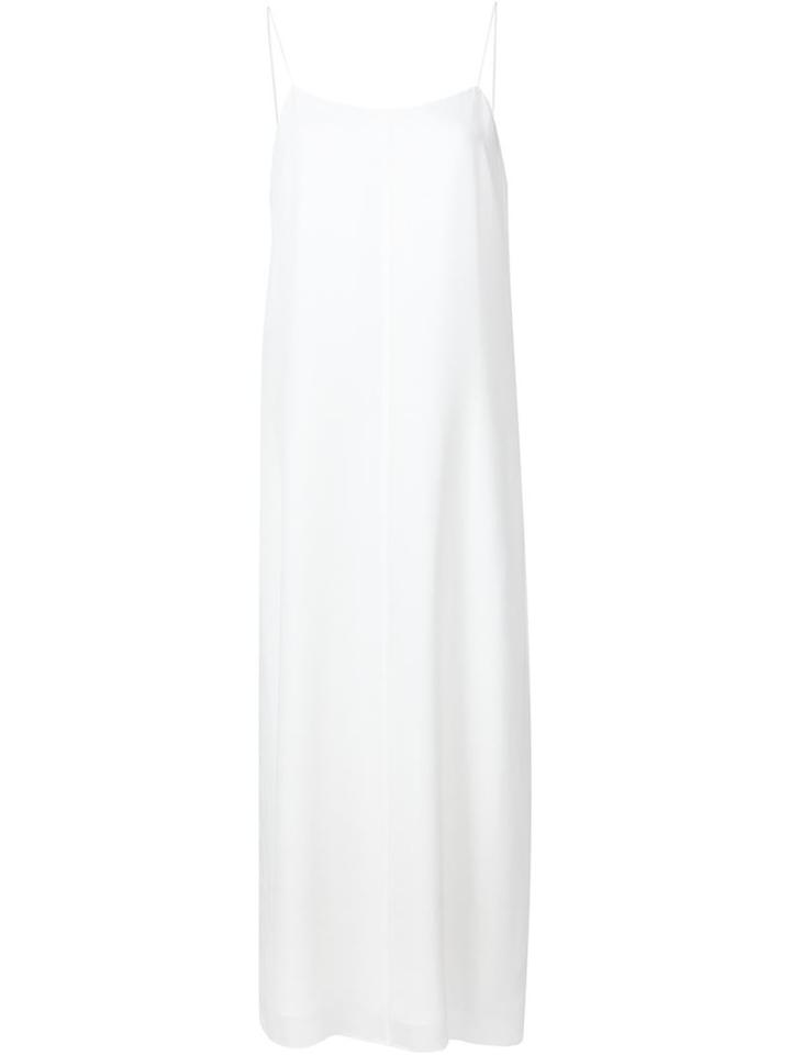 T By Alexander Wang Layered Cami Dress, Women's, Size: 0, White, Silk