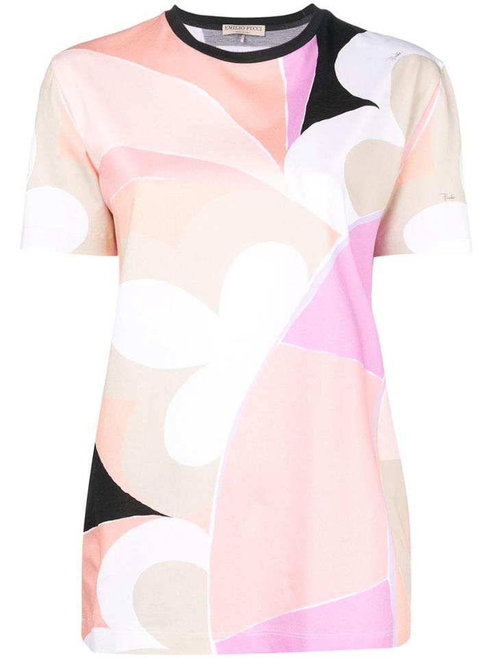 Emilio Pucci Printed T-shirt - Pink