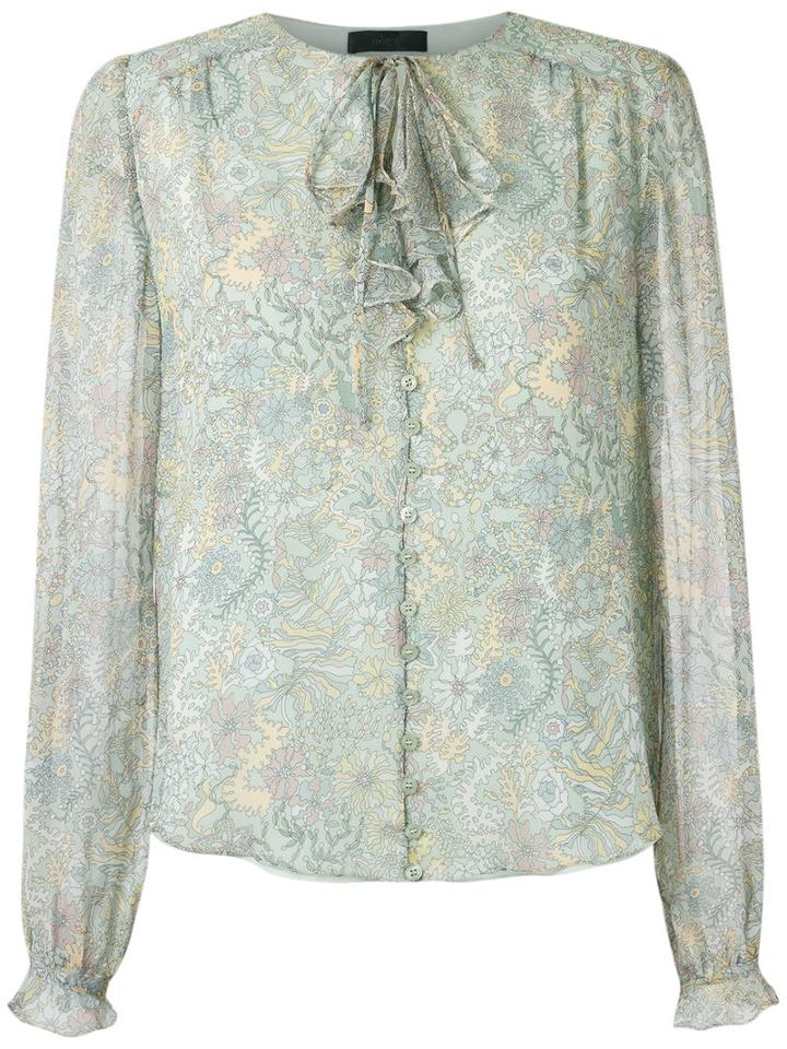 Talie Nk Silk Shirt, Women's, Size: 34, Grey, Silk