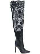 Gianvito Rossi Debrah Over The Knee Boots - Black