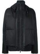 Dkny Two-in-one Jacket, Women's, Size: Medium, Black, Polyester/feather Down