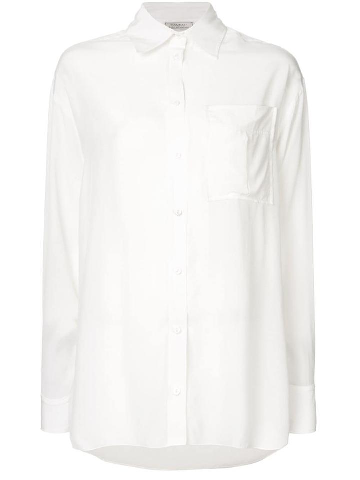 Nina Ricci Patch Pocket Shirt - White