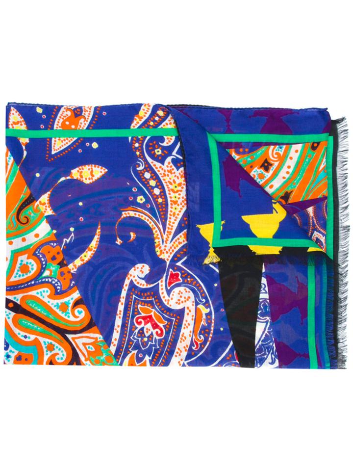 Etro Bold Printed Scarf - Multicolour