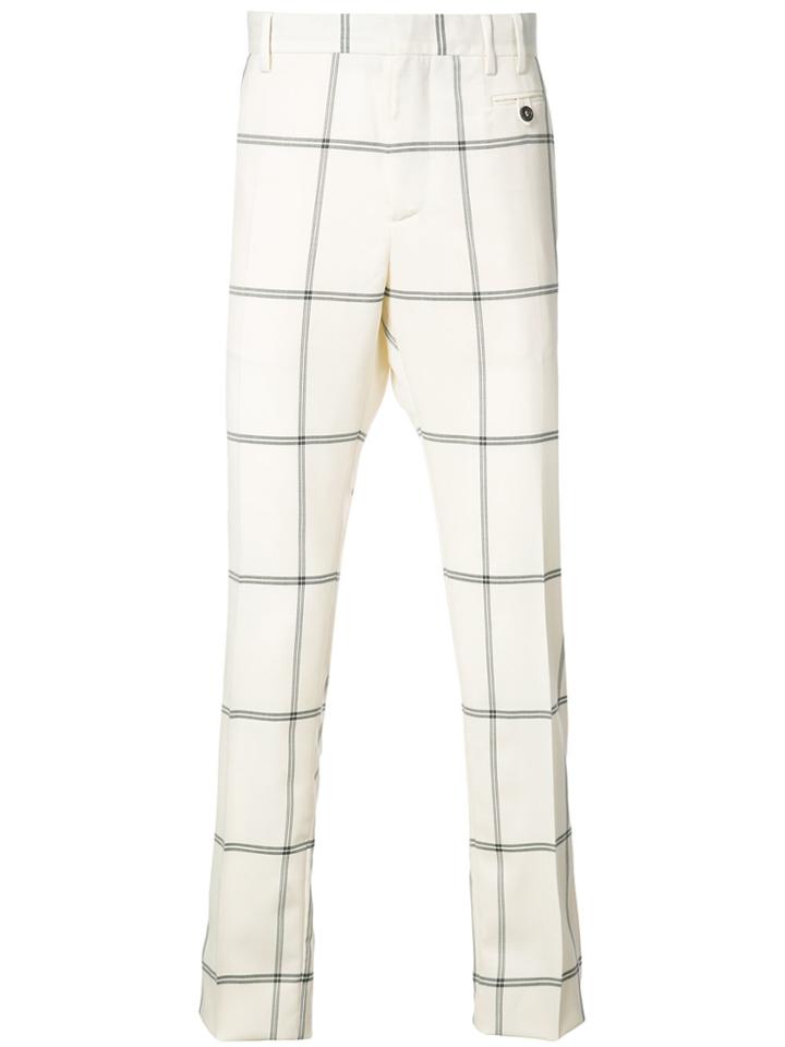 Vivienne Westwood Check Tailored Trousers - Nude & Neutrals