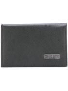 Fefè Logo Plaque Wallet - Black