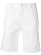 Dondup Low-waist Denim Shorts - White