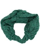 Missoni - Lurex Headband - Women - Polyester/cupro/viscose - One Size, Green, Polyester/cupro/viscose