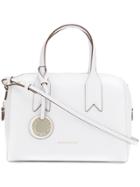 Emporio Armani Front Logo Shoulder Bag - White