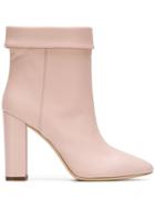 Twin-set Heeled Ankle Boots - Pink & Purple