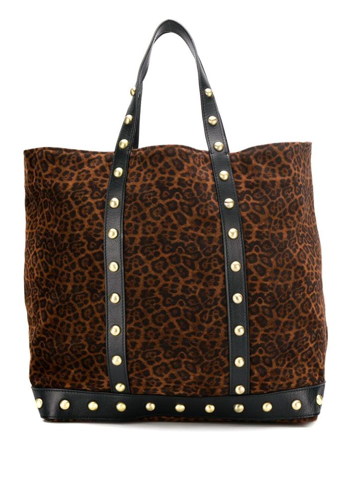 Vanessa Bruno Stud Detail Tote - Brown