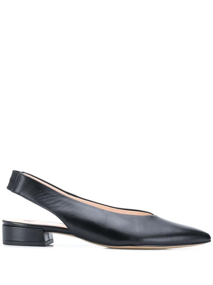 Hogl Sling Back Ballerinas - Black