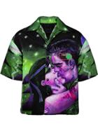 Prada Printed Shortsleeved Shirt - Green