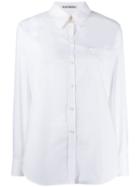 Acne Studios Logo Embroidered Shirt - White
