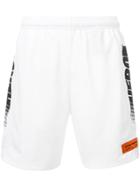 Heron Preston Logo Shorts - White